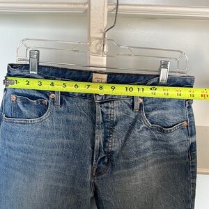 Gap Cone Denim 100% Cotton Slim Straight Jeans Medium Indigo - 30T